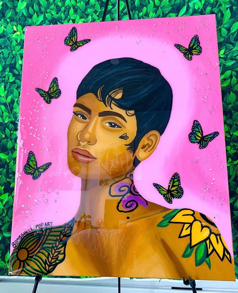 Kehlani Tribute Painting
