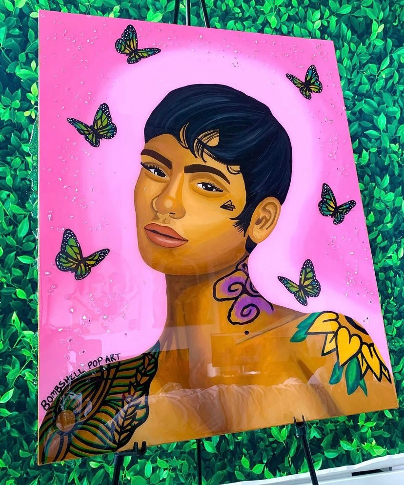 Kehlani Tribute Painting