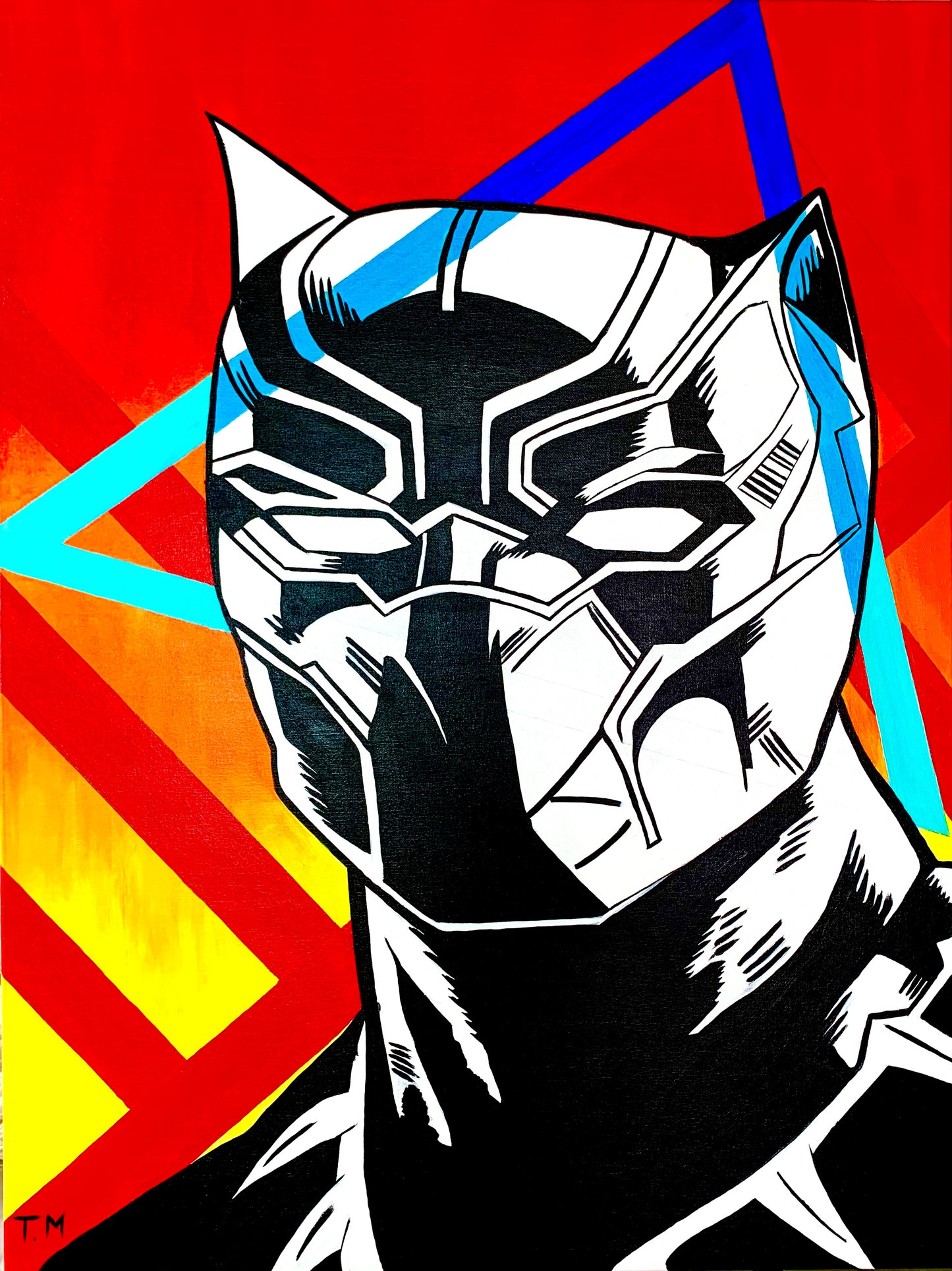 Black Panther Portrait