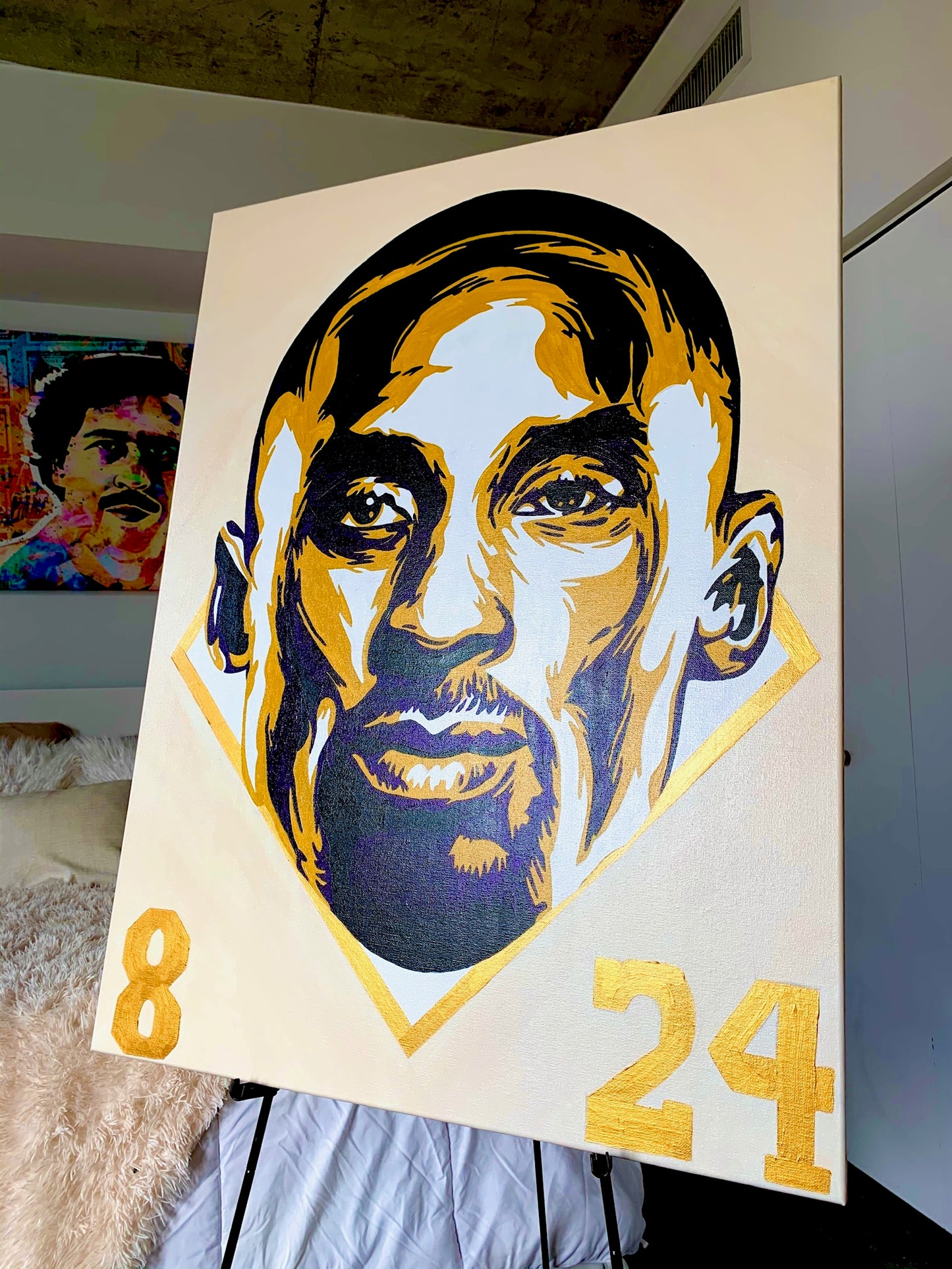 Kobe Bryant - Legendary Painting $1,000.00