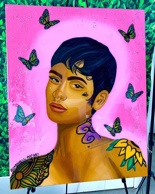 Kehlani Tribute Painting